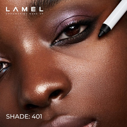 Lamel Black Eyeliner Ultra Long Lasting Gel Pencil Waterproof Eye