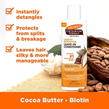 Palmer's Cocoa Butter & Biotin Length Retention Leave-In Conditioner 250ml