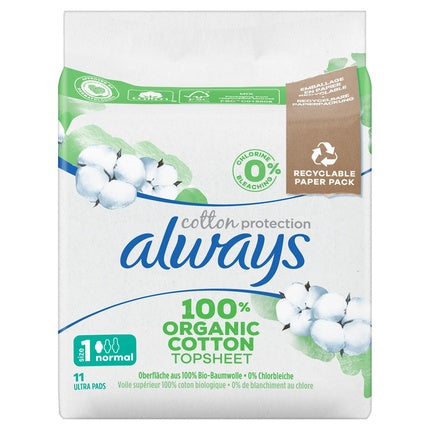Always Cotton Protection Normal Plus Sanitary Napkins