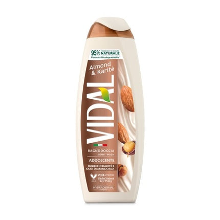 VIDAL Softening Shower Gel with Shea Butter and Almond Oil 500ml