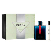 Prada Luna Rossa Ocean Eau De Toilette Set 100ml 10ml