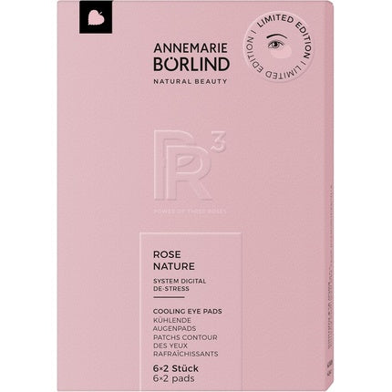 Annemarie Borlind Rose Nature Eye Pads with Cooling Effect 6 Pieces
