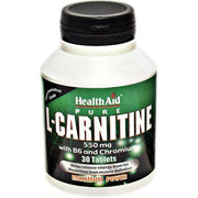 HealthAid L-Carnitine 550mg 30 Tablets
