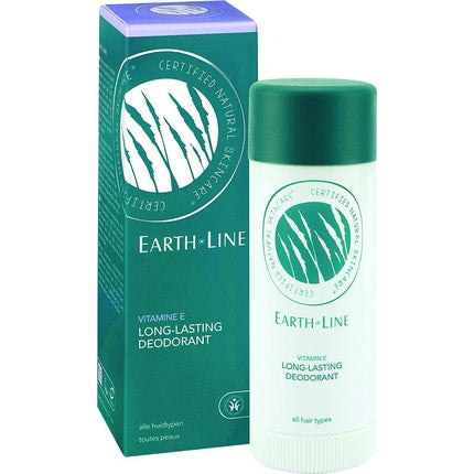Earthline Deodorant Roller Long Lasting Cream Vitamin E