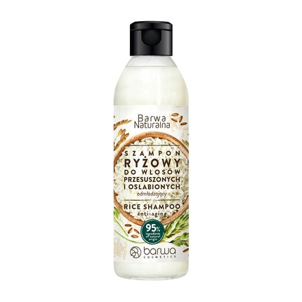 Barwa Natural Rice Shampoo For Dry And Weakened Hair 300ml