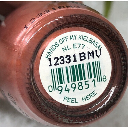 Opi Nail Polish Lacquer Nagellack Nl E77 Hands Off My Kielbasa! 15ml *Neu