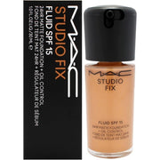 MAC Studio Fix Fluid SPF 15 24Hr Matte Foundation Plus Oil Control NW40 for Women 1 oz