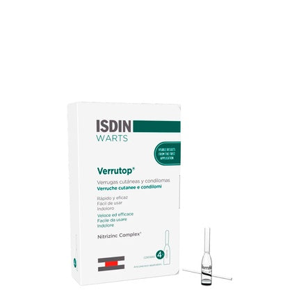 Isdin Verrutop Wart Treatment 4x010ml