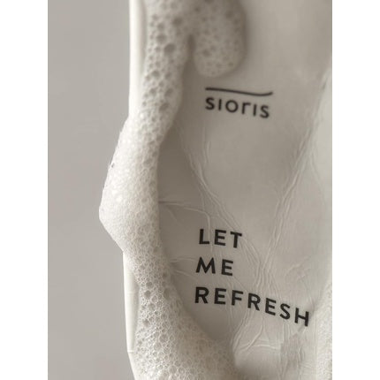 Sioris Let Me Refresh Foam Cleanser 120ml 4.05fl Oz - Slightly Acid Cleanser