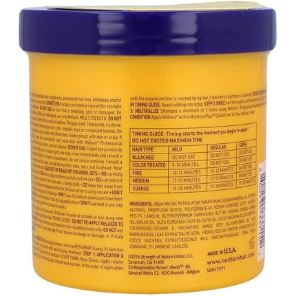 Motions Professional Hair Relaxer for Regular Hair Texture 425g