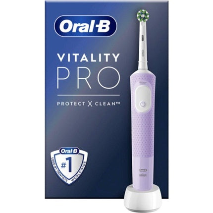 Oralb Vitality Pro Electric Toothbrush Purple