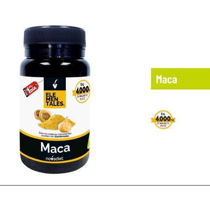 Novadiet Elemental Maca Capsules with Maca Extract Supplement