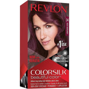 Revlon Colorsilk Natural Hair Color 34 Deep Burgundy