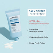Heimish Rx Hyaluronic Acid Hydrating Sunscreen Daily Sunscreen for Face SPF