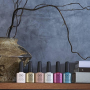 CND Shellac Gel Polish Quiet Luxury Collection Long Lasting Gold Gel Nail