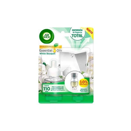 Airwick Electric Air Freshener Complete White Bouquet 19ml