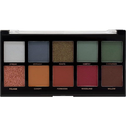 Profusion Cosmetics Meadow 10 Shade Eyeshadow Palette