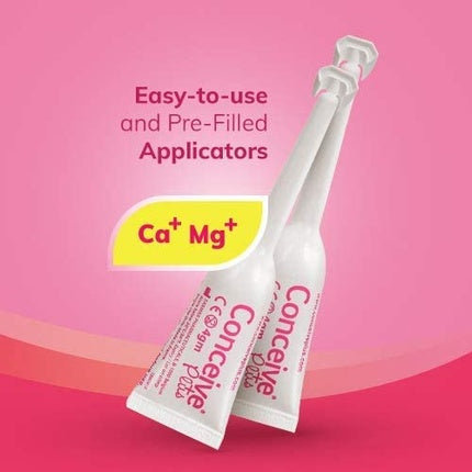 SASMAR Conceive Plus Fertility Lubricant with 8 Pre-Filled Applicators for Conception