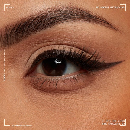 Nyx Professional Makeup Epic Ink Liner Brush Tip Liquid Eye Liner Pen Up To 24