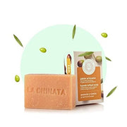 La Chinita La Chinata Handcrafted Tonifying Grapefruit Lemon Soap 100g