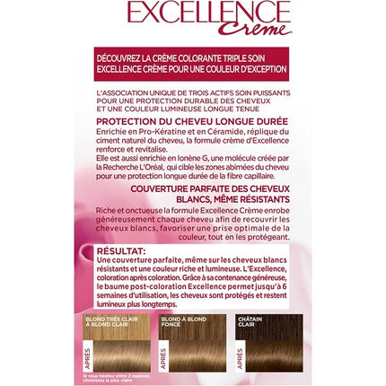 L'Oreal Paris Excellence Creme Triple Care Permanent Colour Treatment