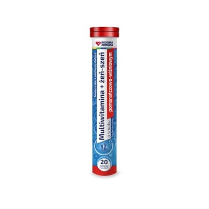 Health Family Multivitamin Ginseng 20 Effervescent Tablets