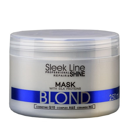 Stapiz Sleek Line Blond Mask With Silk For Blonde Hair Providing Platinum Shade 250ml