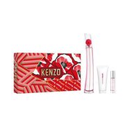 Kenzo Flower By Kenzo Poppy Bouquet - Eau De Parfum 100 Ml + Body Lotion 75 Ml + Eau De Parfum 10 Ml Refillable