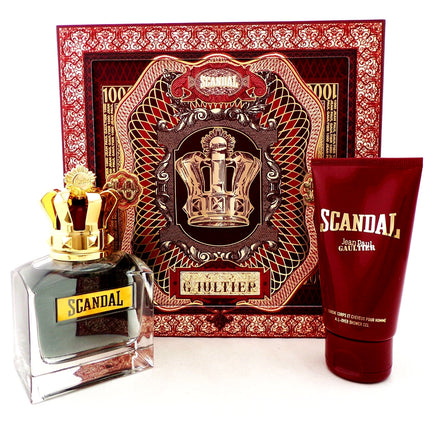 Jean Paul Gaultier Scandal Set For Men - 34 Oz Eau De Toilette Spray & 25 Oz Shower Gel