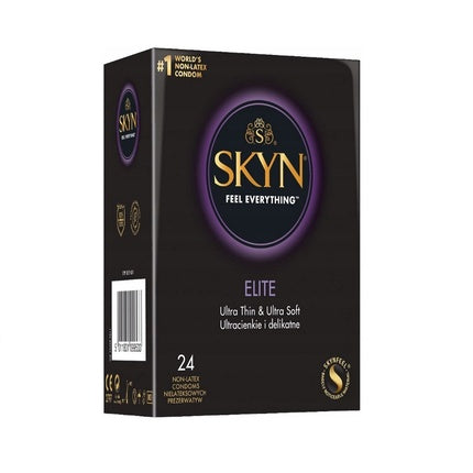 Skyn Feel Everything Elite Non-Latex Condoms - 24 Pieces