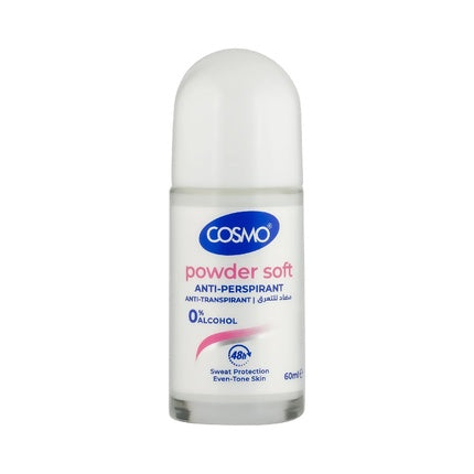 Cosmo Cosmetics Antiperspirant Powder Soft No Alcohol Roll On 60ml