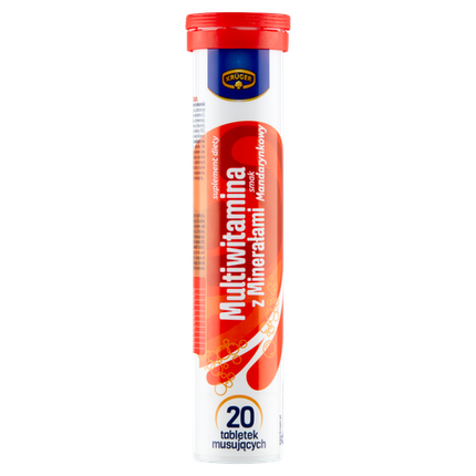 Kruger Dietary Supplement Multivitamin with Minerals Mandarin Flavor