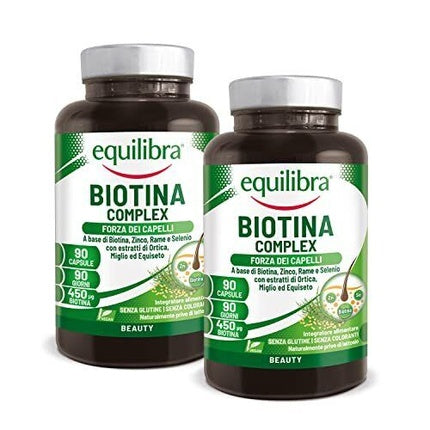 Balance Biotin Complex Dietary Supplement for Hair and Nail Wellness