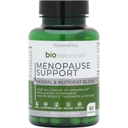 NaturesPlus BioAdvanced Menopause Support Menopause Supplement for Women Hormone Balance D3 Magnesium Ashwagandha Maca Sage Dong Quai Gluten and SOYA Free Vegan 60 Capsules