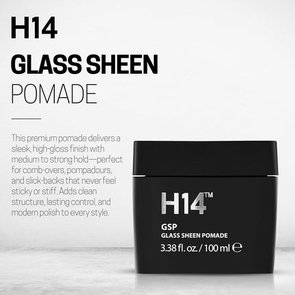 H14 Gsp Glass Sheen Pomade 338 Fl Oz