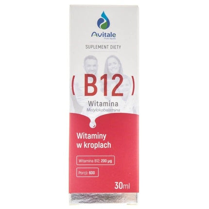 Aliness Avitale Vitamin B12 200mcg Drops 30ml