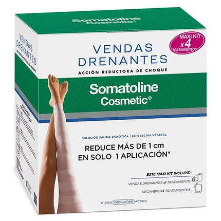 Somatoline Somatoline Drainage Bandages Maxi Kit 4 Piece Set