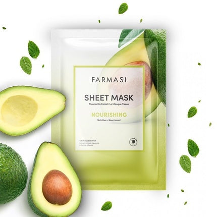 Farmasi Sheet Mask - Moisturizing, Soothing, Energizing, Refreshing, Firming