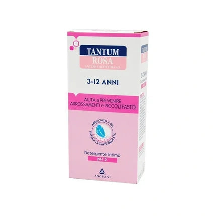 Angelini Tantum Rosa Intimo Quotidiano 3 12 Years Intimate Cleanser Ph 5 200 Ml