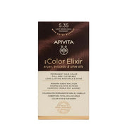 Apivita My Color Elixir 535 Gold Mahogany Light Brown Hair Color