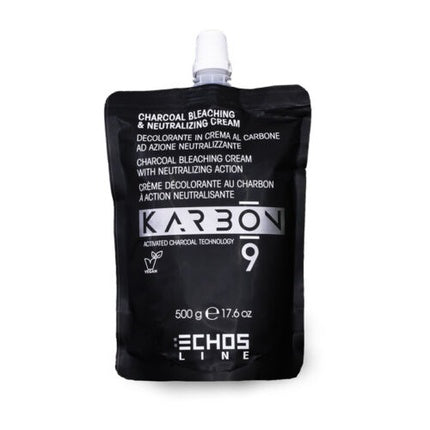 ECHOSLINE Karbon 9 Color Remover Creme with Activated Charcoal Neutralizer