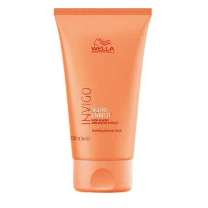 Wella Professionals Wella Invigo Nutri Enrich Warming Express Mask 150ml Selfheating Mask For Dry And Damaged Hair