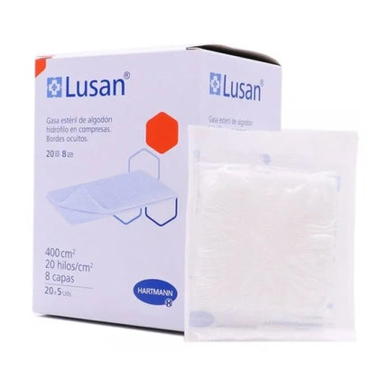 Hartmann Hartmann Lusan Cotton Gauze 20 Pack Of 5