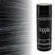 Toppik Hair Fibers 55g Black Natural Keratin Fibers for Fuller Looking Hair