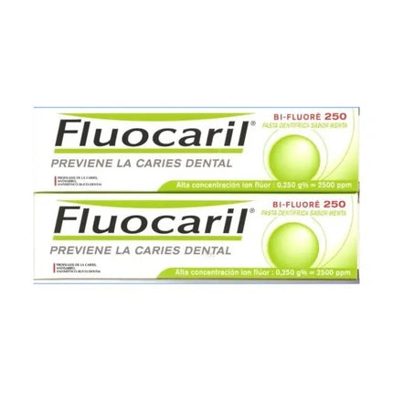 Fluocaril Fluocaril Toothpaste Mint Flavor Caries Prevention 2x125ml