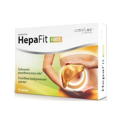Activlab Hepafit Forte - Advanced Liver Support Formula, 30 Tablets