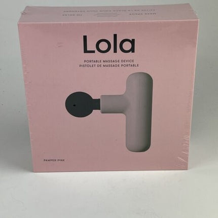 Lola Pamper Pink Portable Massage Device