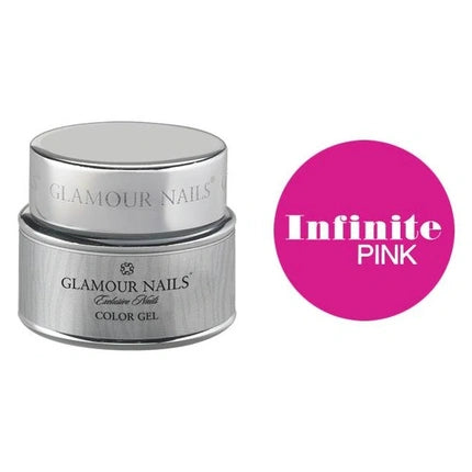 Vip Glamour Color Gel Pink Infinite 5 Milliliters