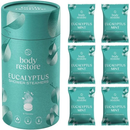 Body Restore Shower Steamers Eucalyptus & Mint Luxury Gift Set