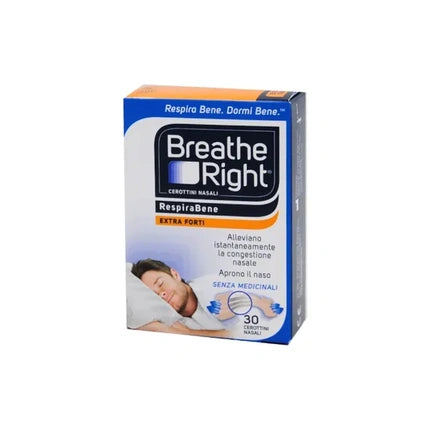 E.Fa.S. Spa Breathe Right Extra Strong Nasal Congestion Strips - 30 Strips